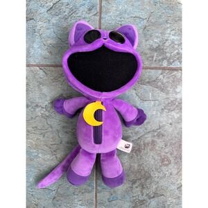 Poppy Playtime CatNap Plush Smiling Critters Purple Cat Mob Entertainment 14"